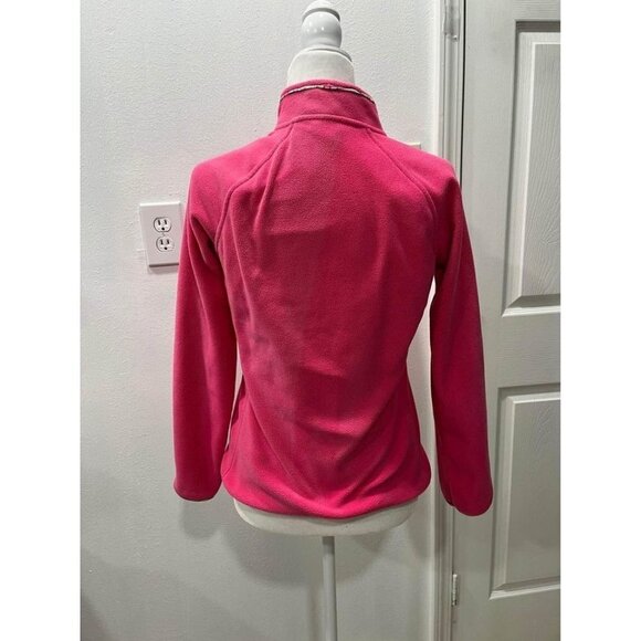 Lilly Pulitzer fleece pink jacket full zipper size XS - Picture 5 of 7